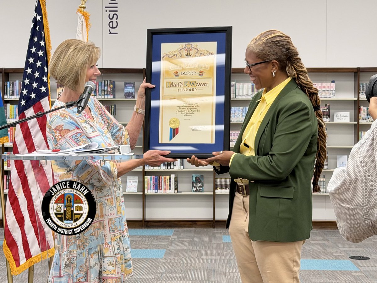 Janice Hahn tweet media