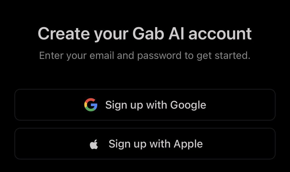 Gab AI tweet media