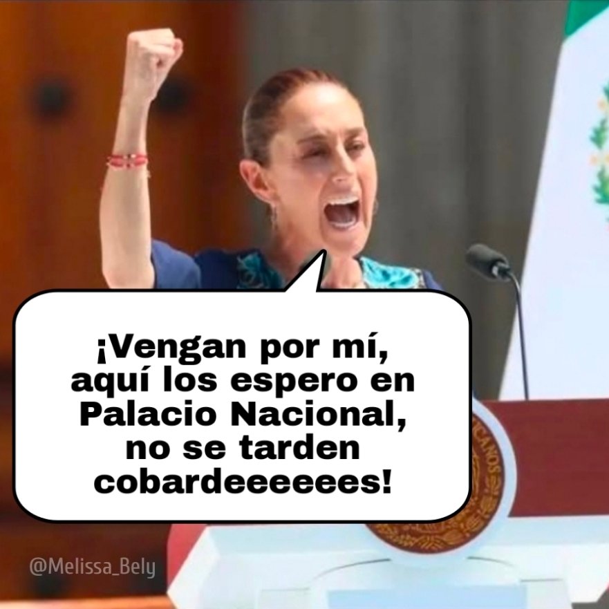 1-, Acto
Yo ordené liberar a Ovidio
AMLO

2- Acto
Yo no ordené capturar al Mencho
Claudia Sheinbaum 

3- Acto
Yo no ordené capturar a la hija del Mayo Zambada
También Claudia Sheinbaum.

¿Así o más claro?