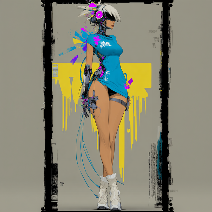 CчGїяг$ ѳf Hёжѳгчтн

The Cy-Girls of Hexolyth Metropa. It is both a common aesthetic trend in the capital city, and a result of having ancestry that is mixed between Humans and Cyrens.

@nuldrums Lore Season 1 video series coming sooon
🤖
.
.
#worldbuilding #scifiart #animegirl