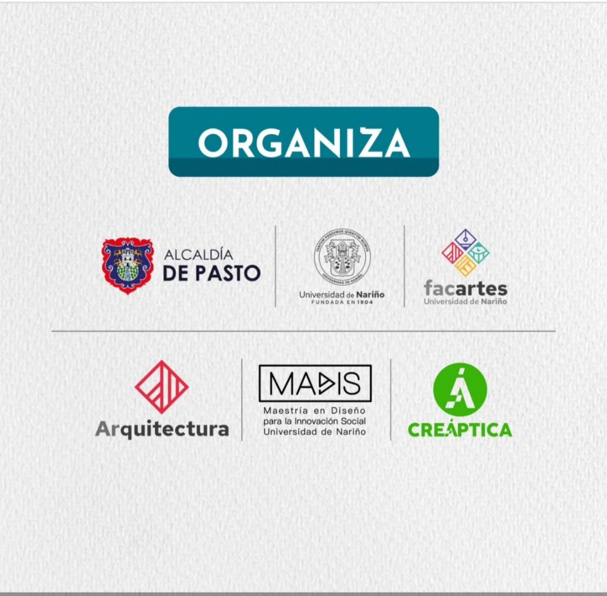 limboctante's tweet photo. Invitados a este conversatorio el próximo jueves 26 de marzo en la mañana sobre movilidad en el centro histórico de nuestra ciudad. 
Lugar: Paraninfo de la Universidad de Nariño, sede Centro. https://t.co/QtftpVi9ru