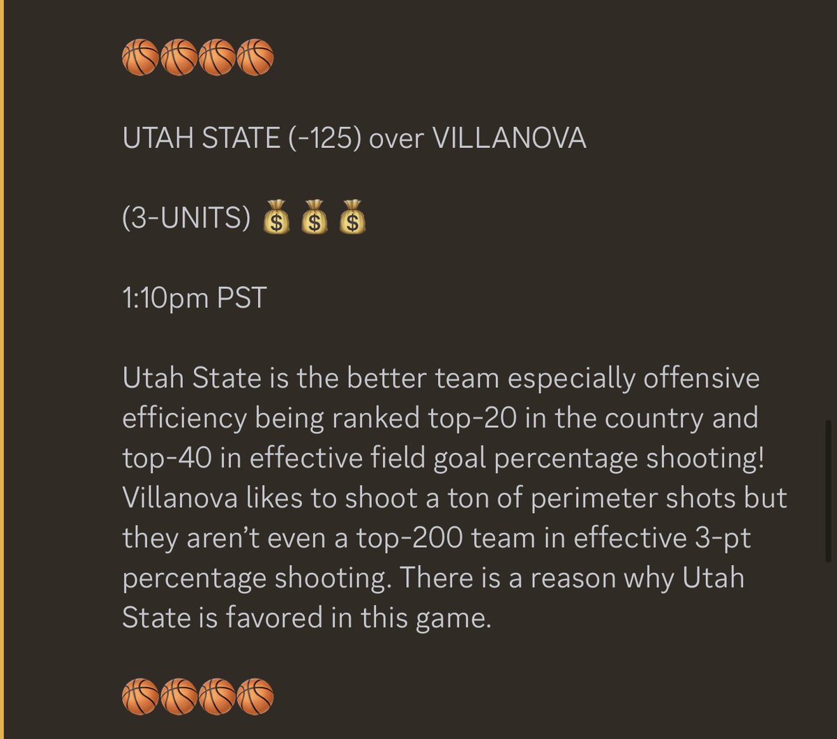 Porter Picks tweet media