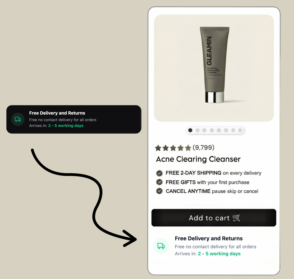 Section Store tweet media