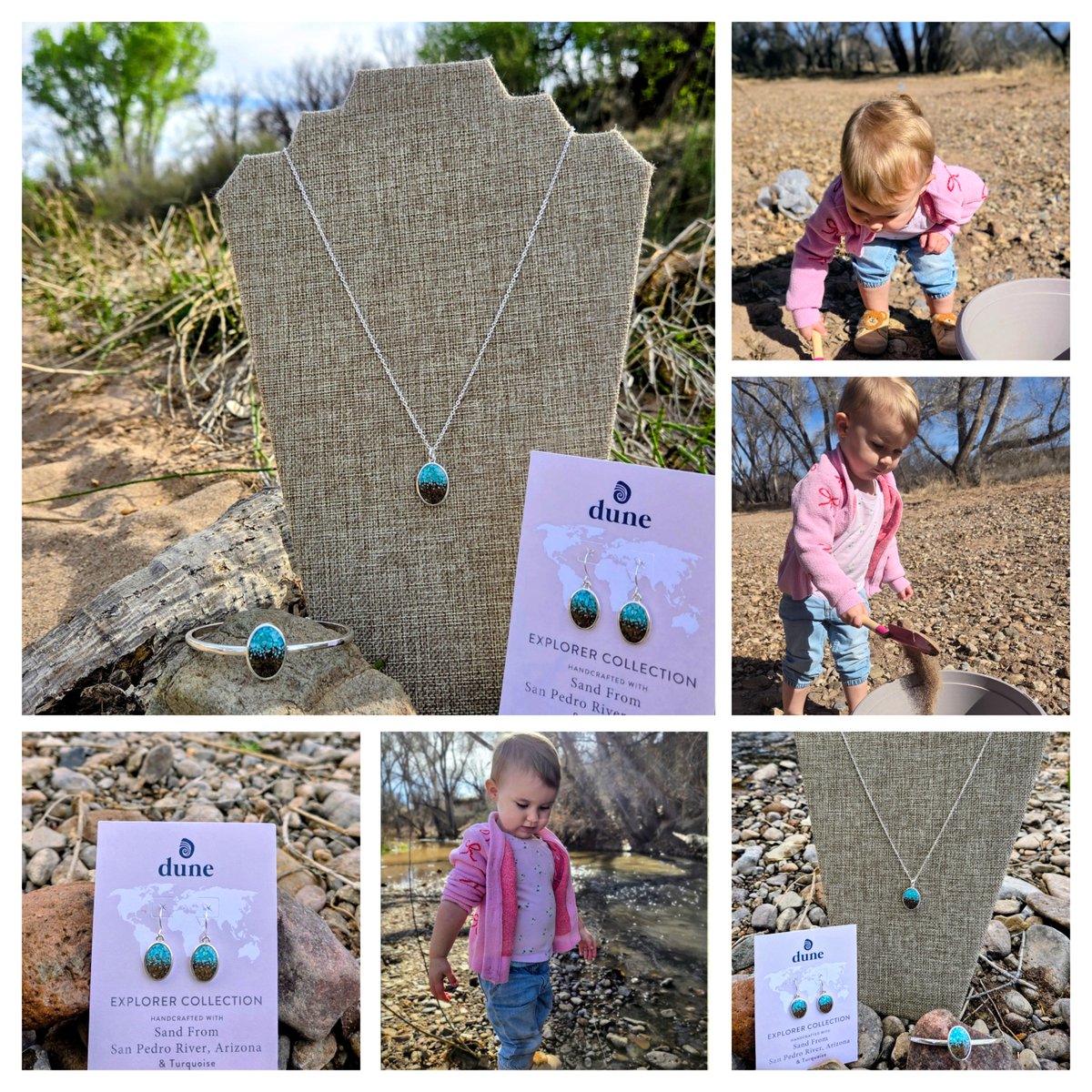 ARLENESGALLERY's tweet photo. Happy First Day of Spring from Arlene’s! 

New Dune Explorer Collection just dropped – real San Pedro River sand + turquoise, handcrafted right here in AZ! Our little explorer collected the sand herself along the historic river that fueled Tombstone’s silver boom.

Shop 3 stores: Gallery (Native jewelry), Affordable Adornments (10% off $50+ ending soon), Southwest Trading (25% off $25+ March special).
In-store $5 off $25+ OR online https://t.co/uhc3fyVJxB code 26SOCIAL5

FOLLOW us on X right now for a chance to WIN a pair of Native American Turquoise Earrings