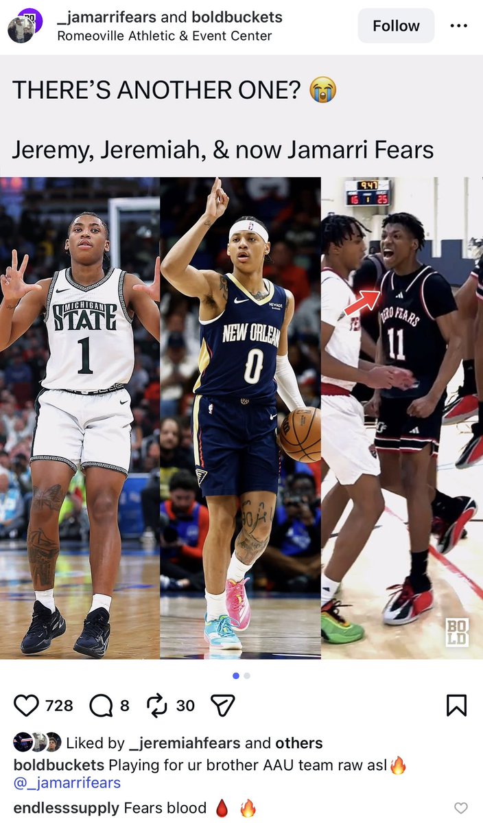 Jeremy Fears Sr. tweet media