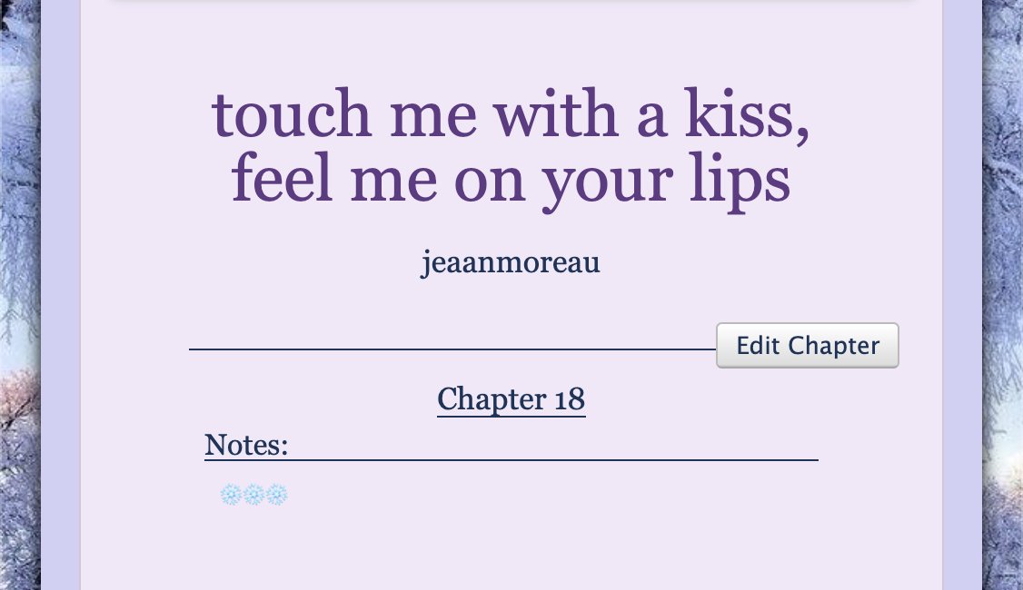 jeaanmoreau's tweet image. brrr 🕯️