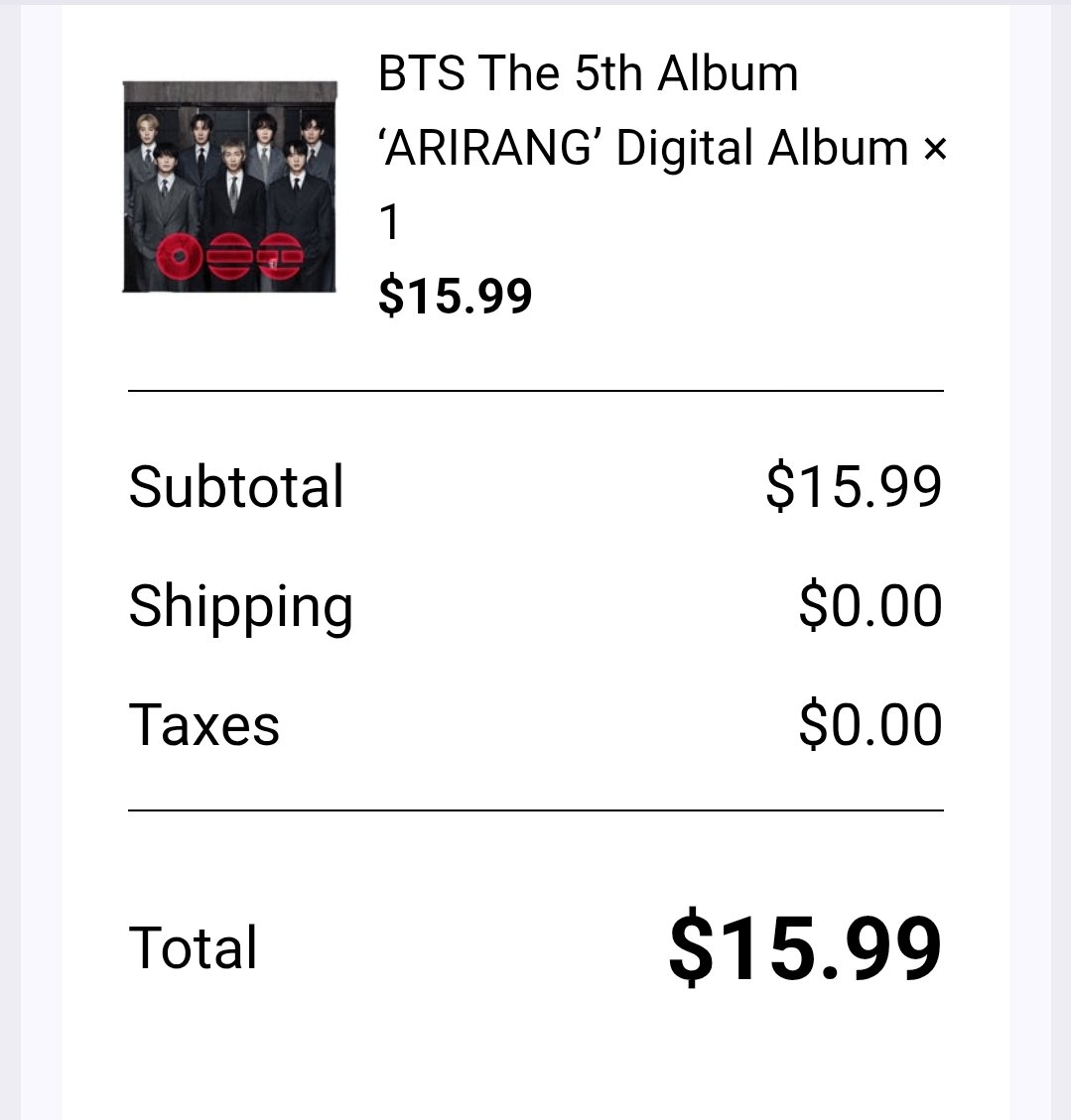 sleepwlkrnyc's tweet photo. 🇺🇸 dont forget to download your digital purchases #arirang_bts #SWIMOutNow https://t.co/FKVKiH6urY
