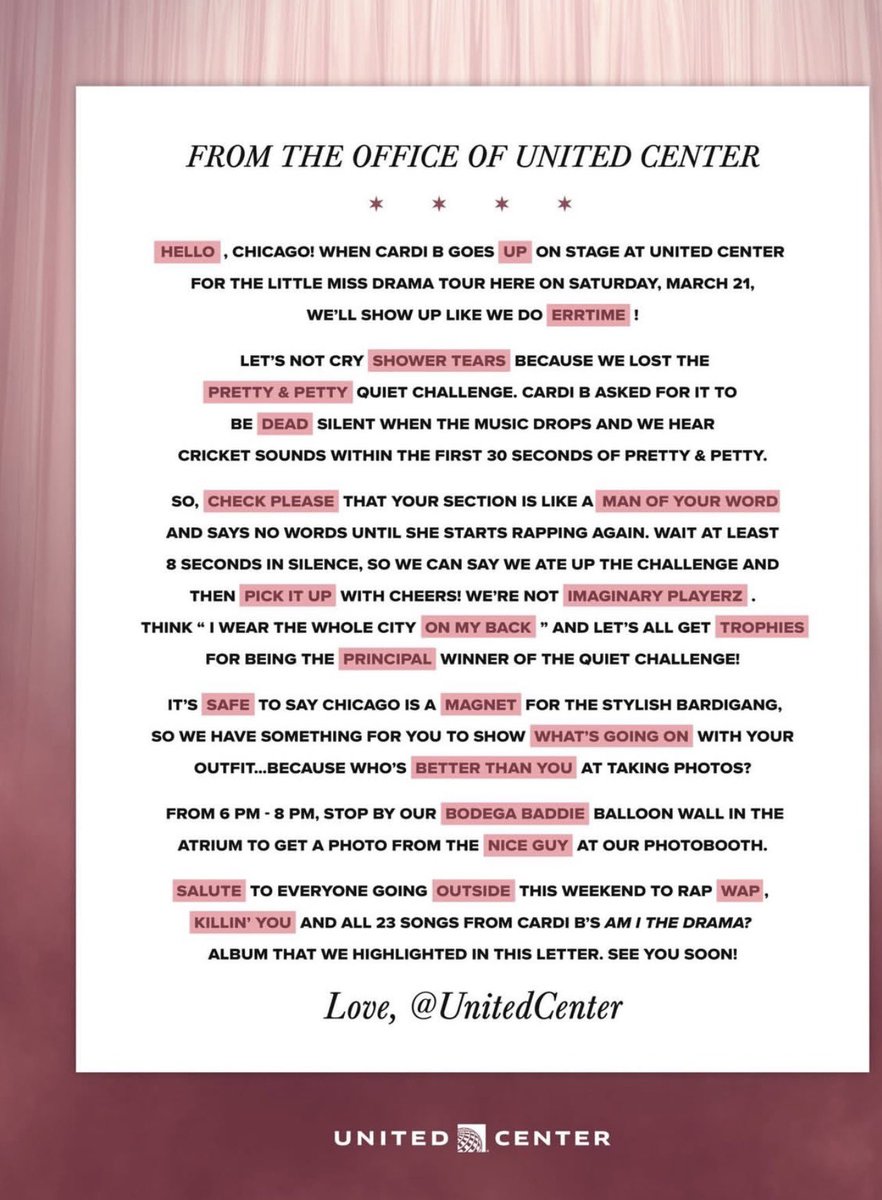 Cardi B | Updates tweet media