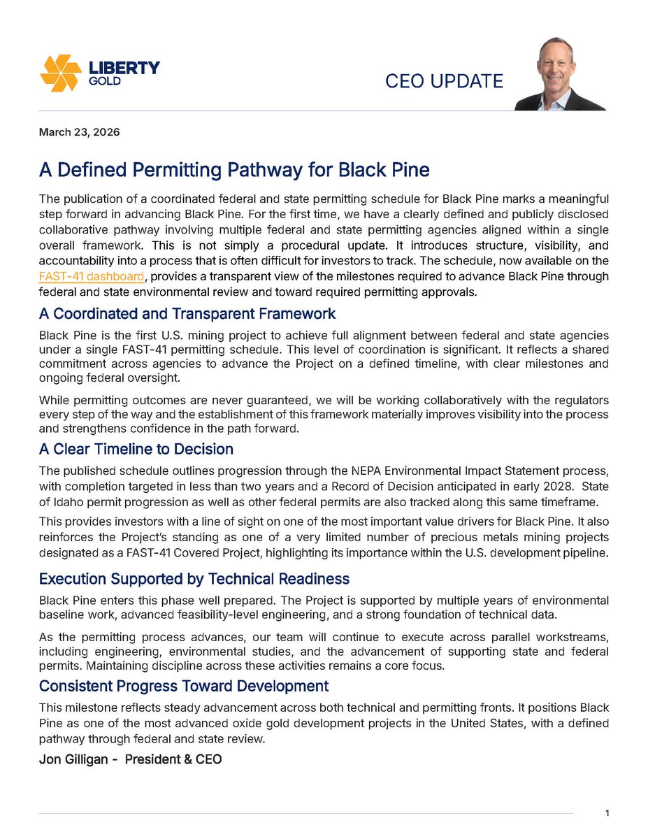 Liberty Gold Corp. tweet media