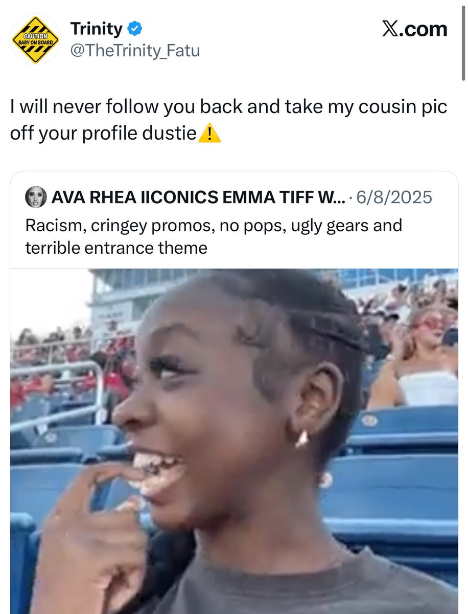 AVA RHEA IICONICS EMMA TIFF WREN NIA CHE & GR STAN tweet media