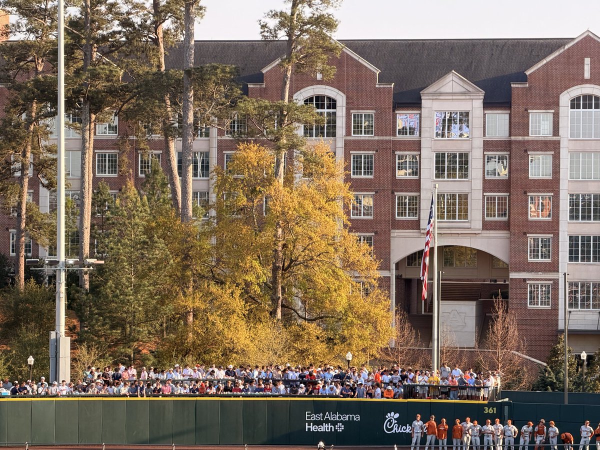 In here. Big game or something? War eagle, baby.