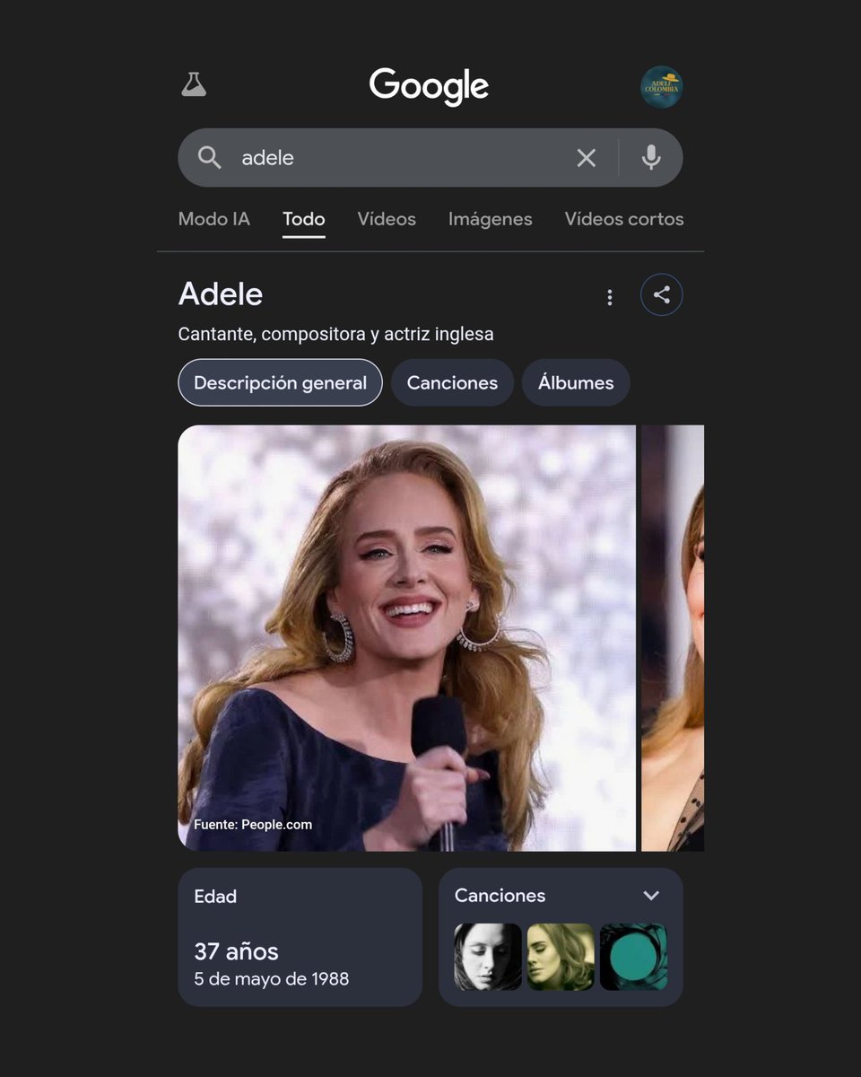 Adele Colombia tweet media