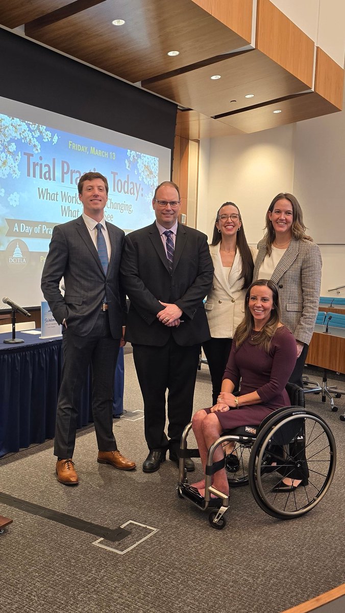 TLADC's tweet photo. #FlashbackFriday to the DCTLA Spring Seminar!

Great speakers, great sponsors, and a room full of trial lawyers learning together.

Thank you to everyone who helped make "Trial Practice Today: What Works, What’s Changing, and What Judges See"  such a success.
Already looking forward to next year.
#FlashbackFriday #DCTLA #TrialLawyers #CLE
