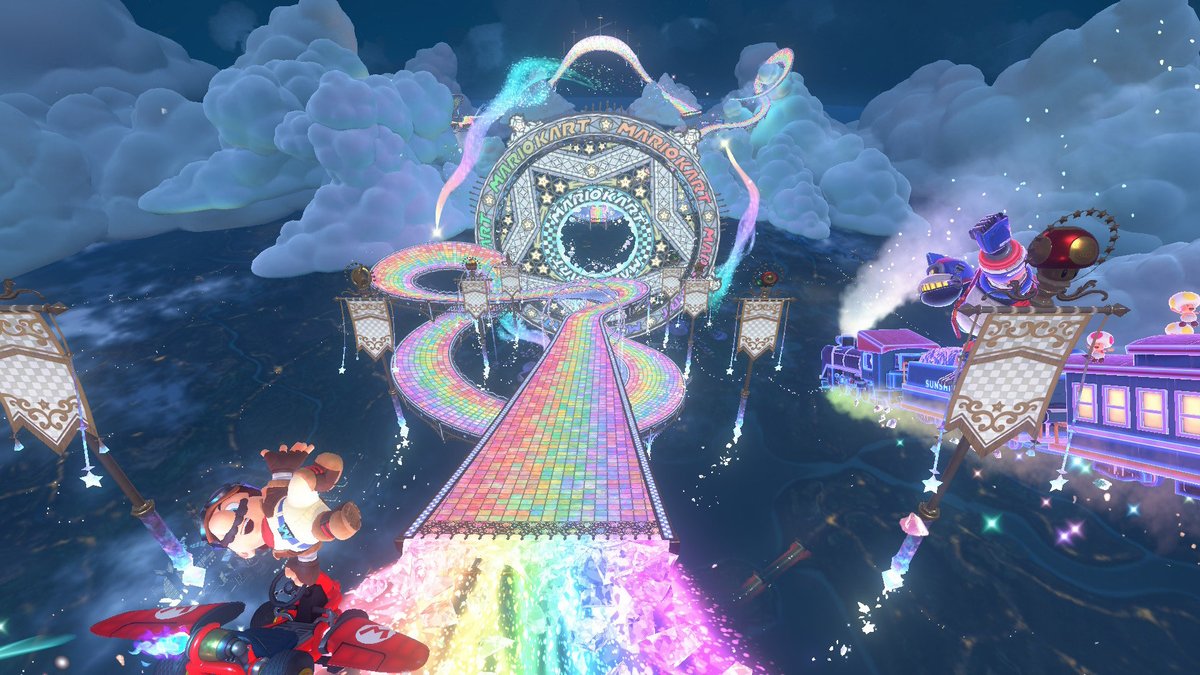 This Rainbow Road is a one of a kind experience