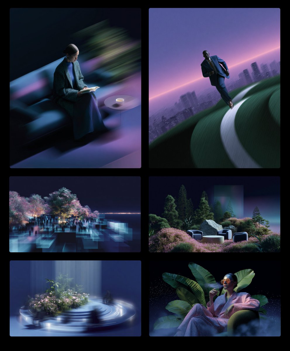 Multi-SREF blend examples