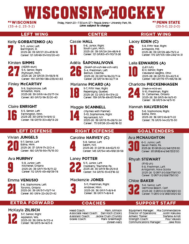 Wisconsin Hockey tweet media