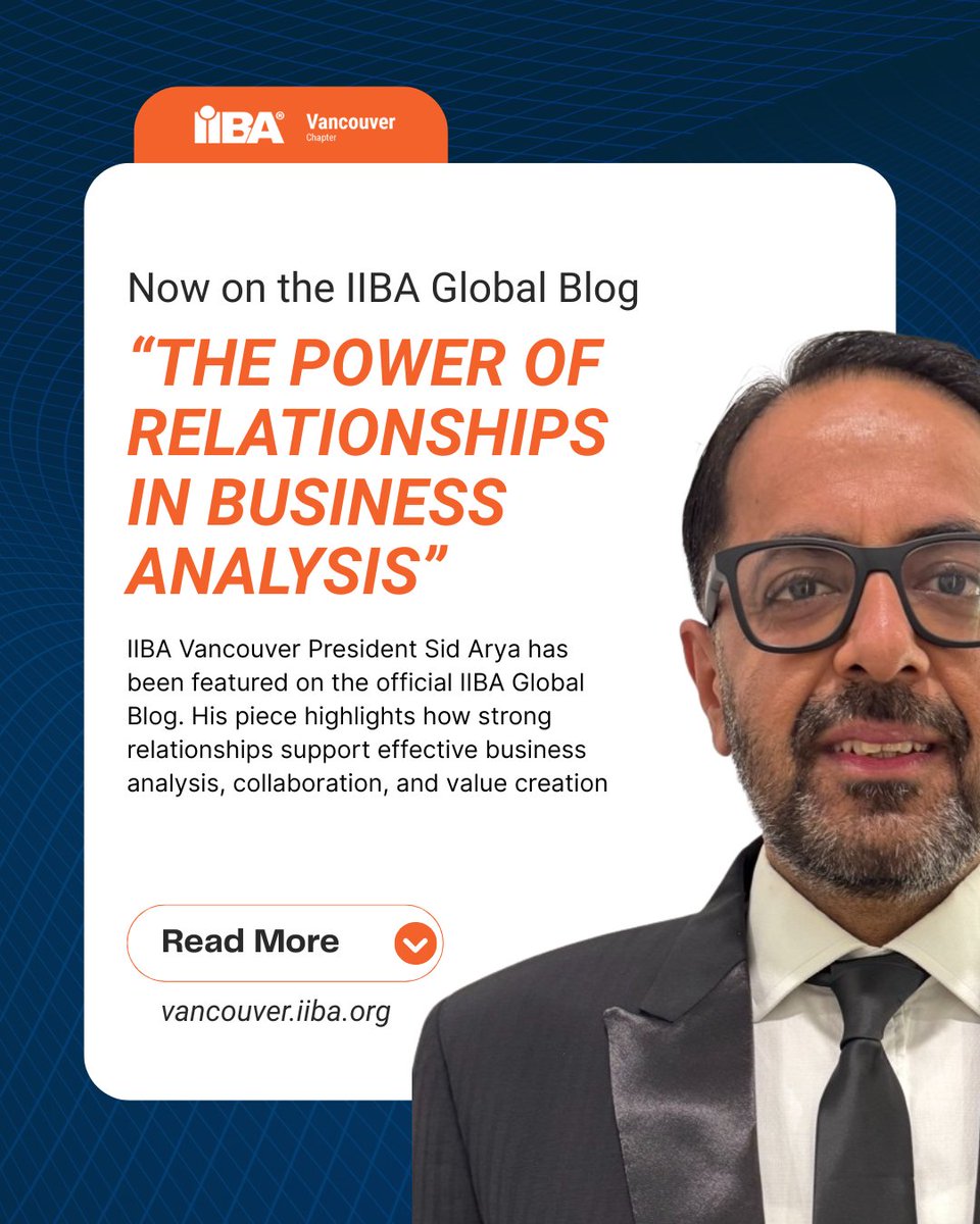 IIBA Vancouver Chapter tweet media