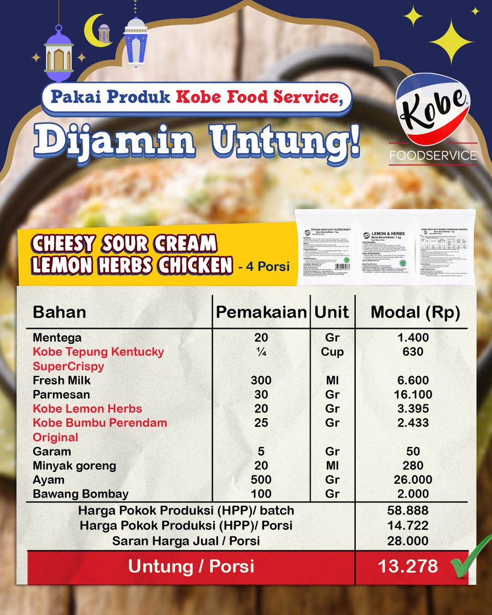 Kobe Food Service tweet media