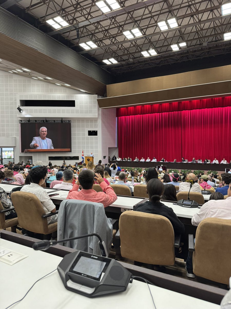 Cuban President Miguel Díaz-Canel said that this goes beyond a struggle for Cuba, but also includes the struggle for those in Palestine and Iran