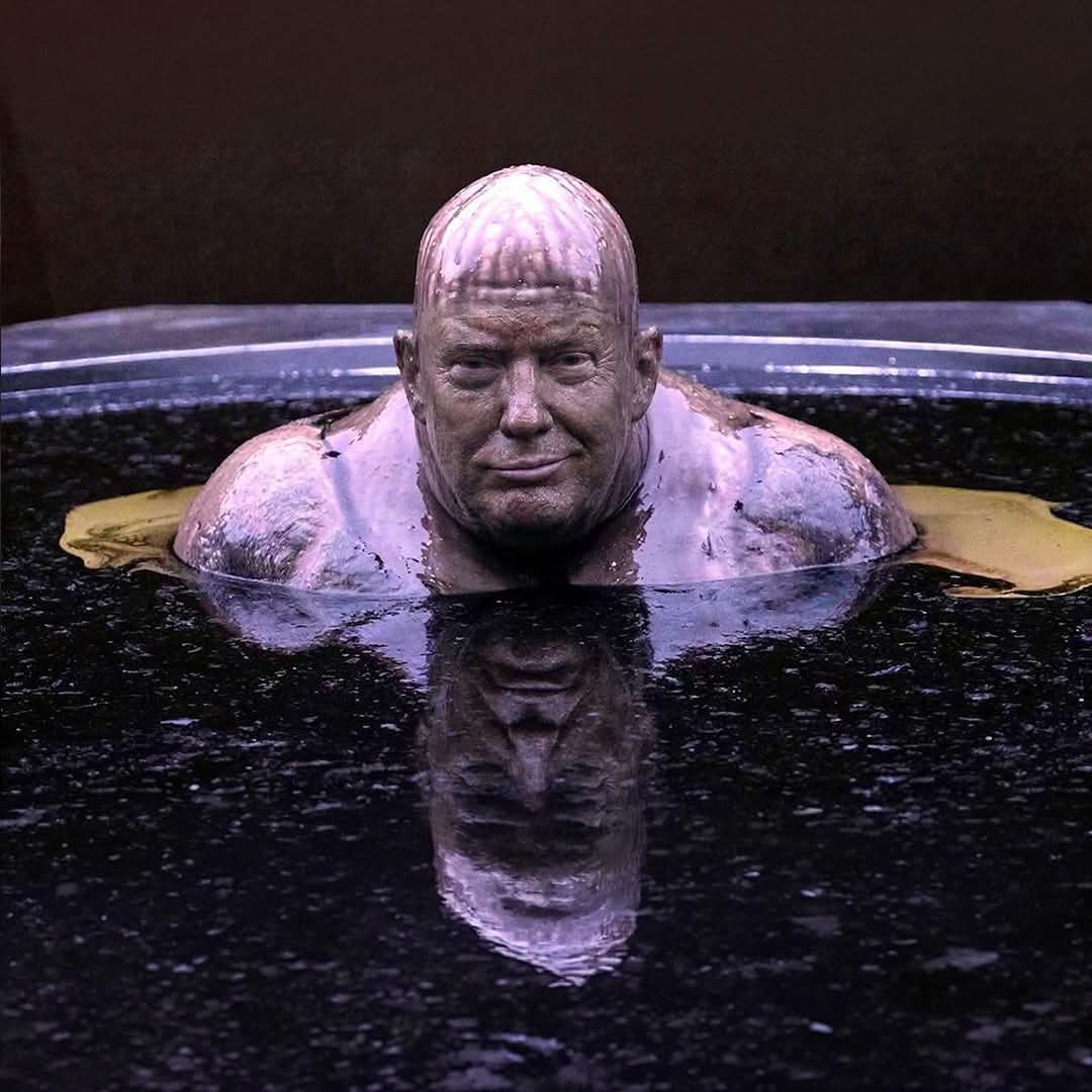 REED08933201's tweet photo. Baron Trump Harkonnen after taking all the Oil from Iran https://t.co/I59727JgnZ