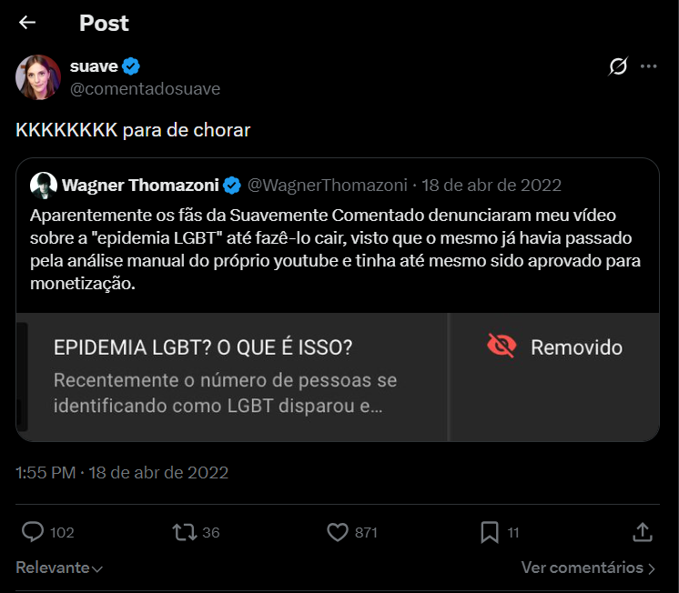Vale Homossexual tweet media