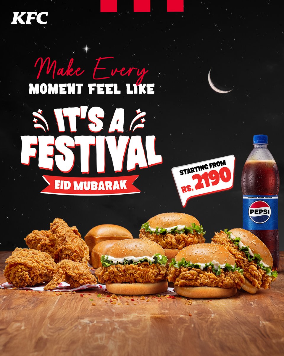 KFC Pakistan tweet media