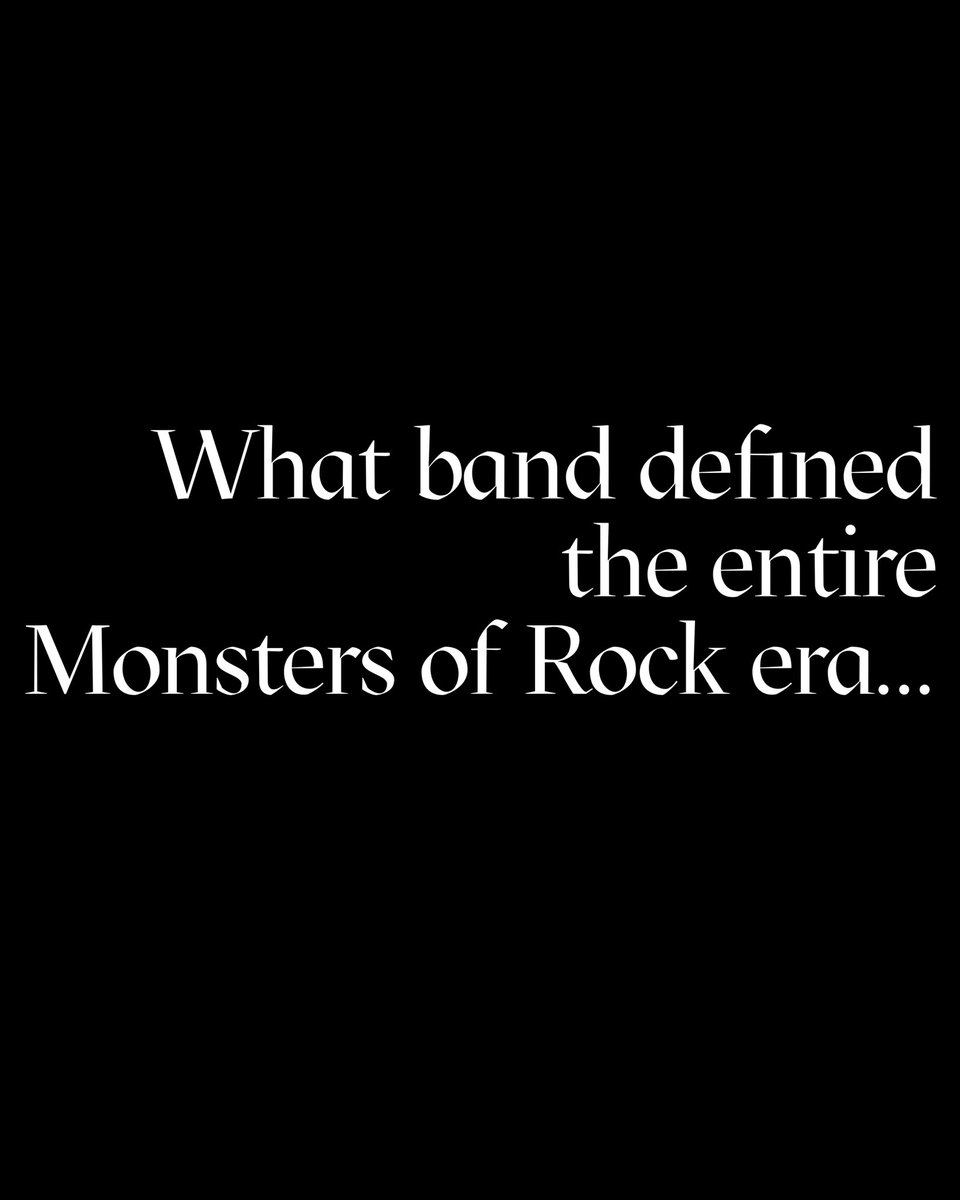 Monsters Of Rock® tweet media