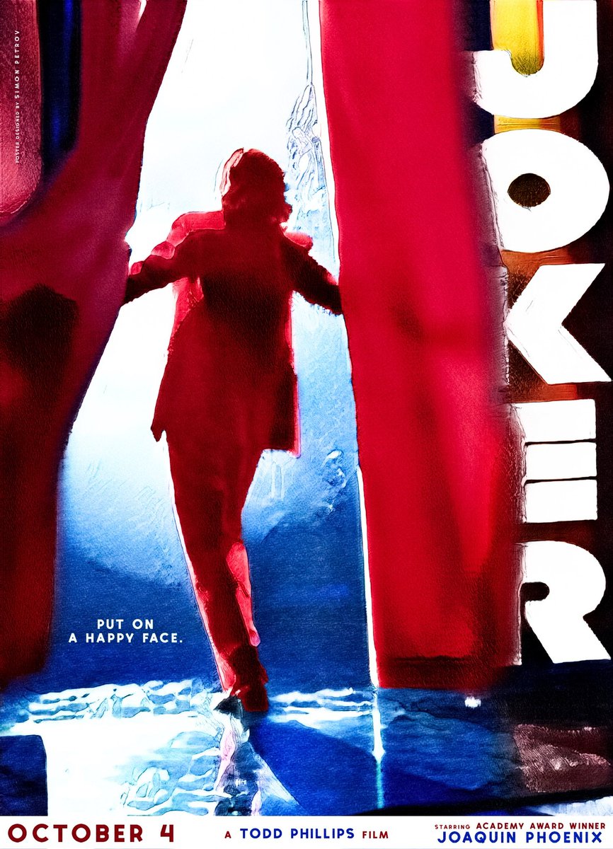 PosterEscape's tweet image. Fantastic poster for Joker by @simonptrv 

#Joker
