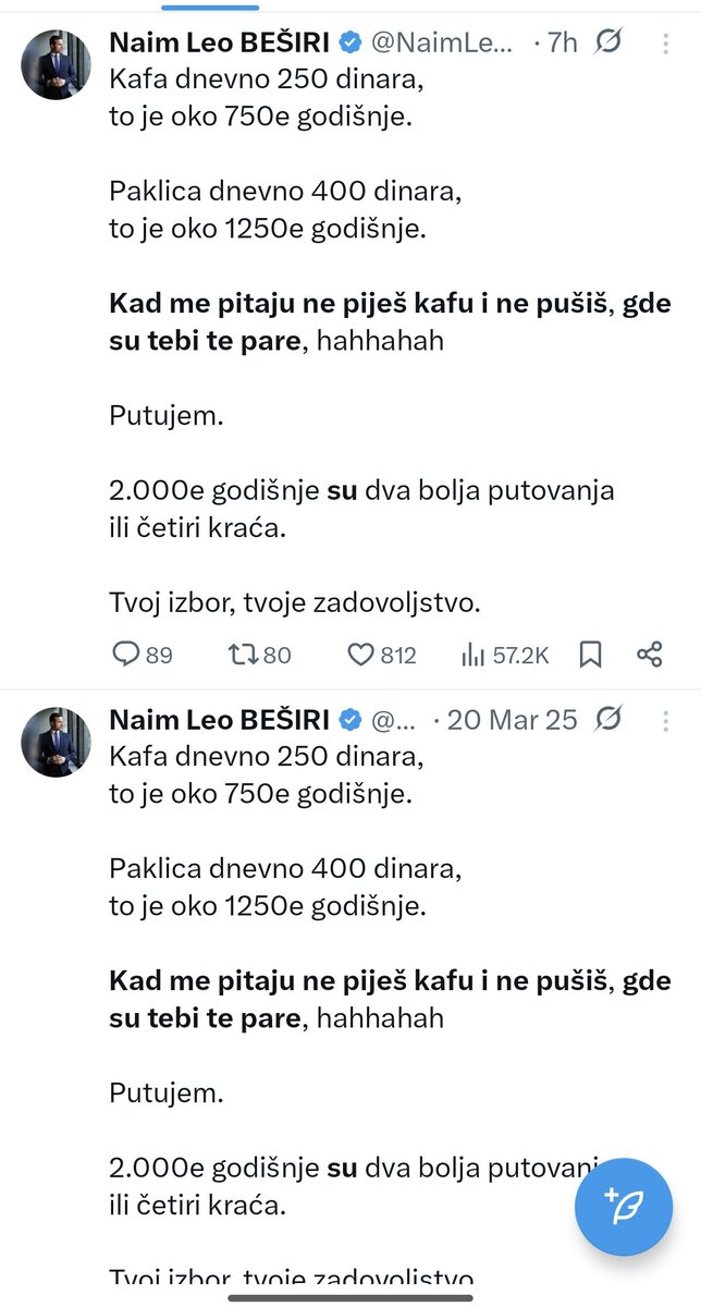 Dobro je, nisam skroz luda...još 🥲