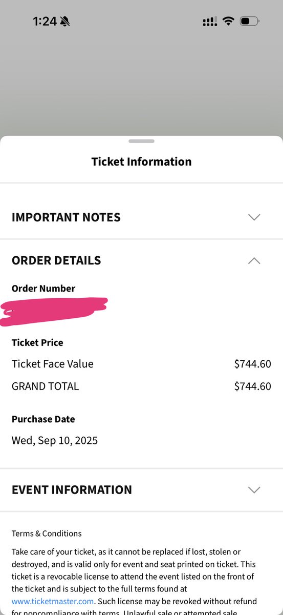 SeashellGirlXO's tweet photo. I’m selling 1 extra ticket for DC on Tuesday 4/24!! Just want back what I paid - $744. You’ll be hanging with me and 2 Gaga Stan friends so it will be a good time 😎 https://t.co/QyNQEUnYx5