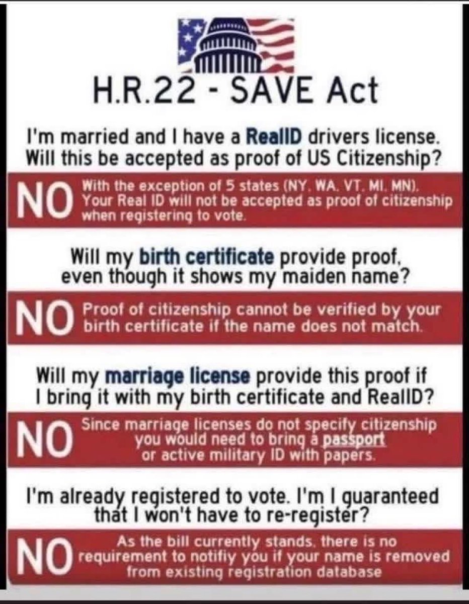4evertangled's tweet photo. @xfiles232323 @L_JUnited @magnolia_321 @BasedMikeLee @grok Did I say that? Just saying you can’t use a regular $15 id to vote under the save act. Facts. Believe what you want. https://t.co/ECgxHaFbzZ