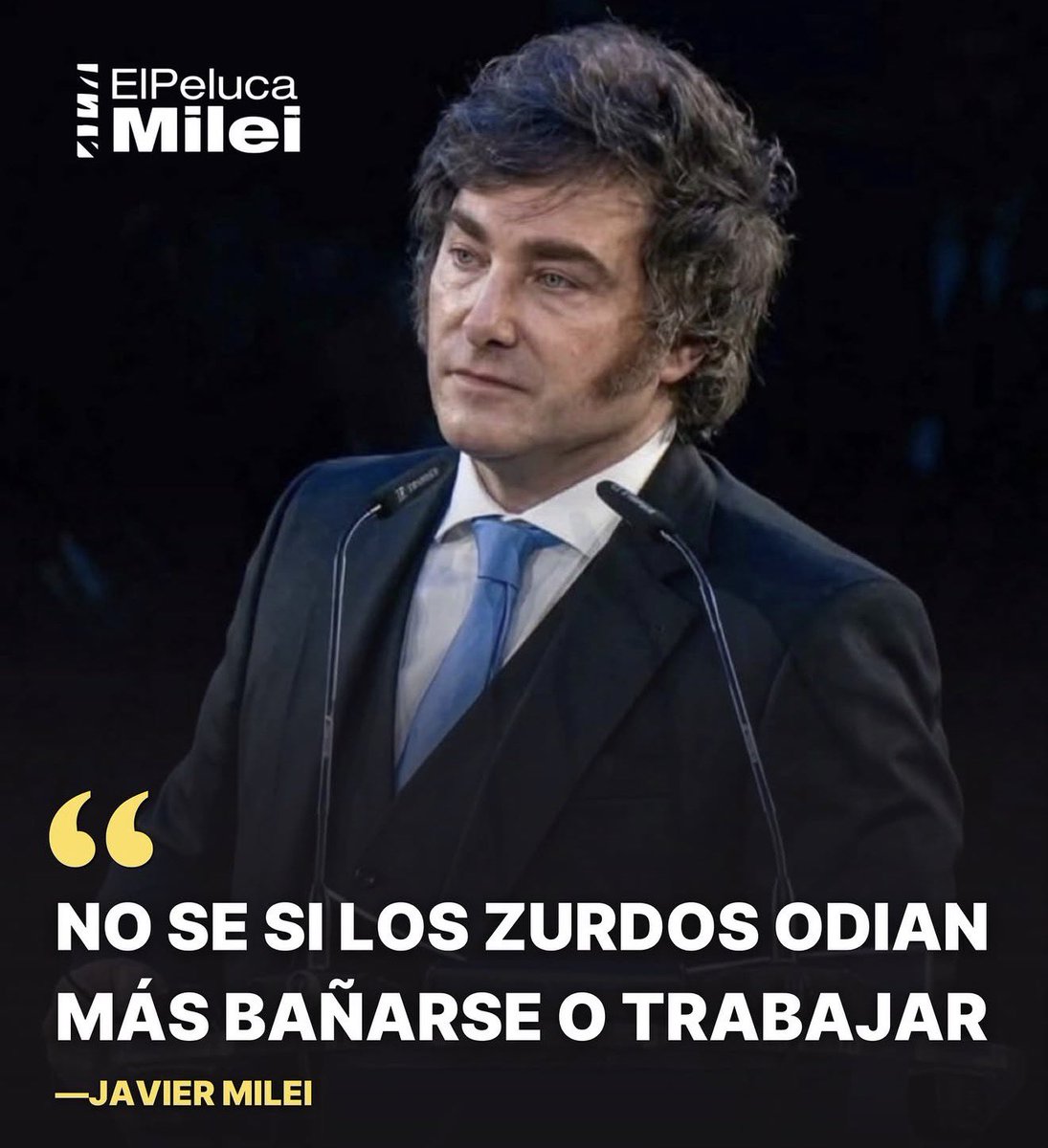 El Peluca Milei tweet media