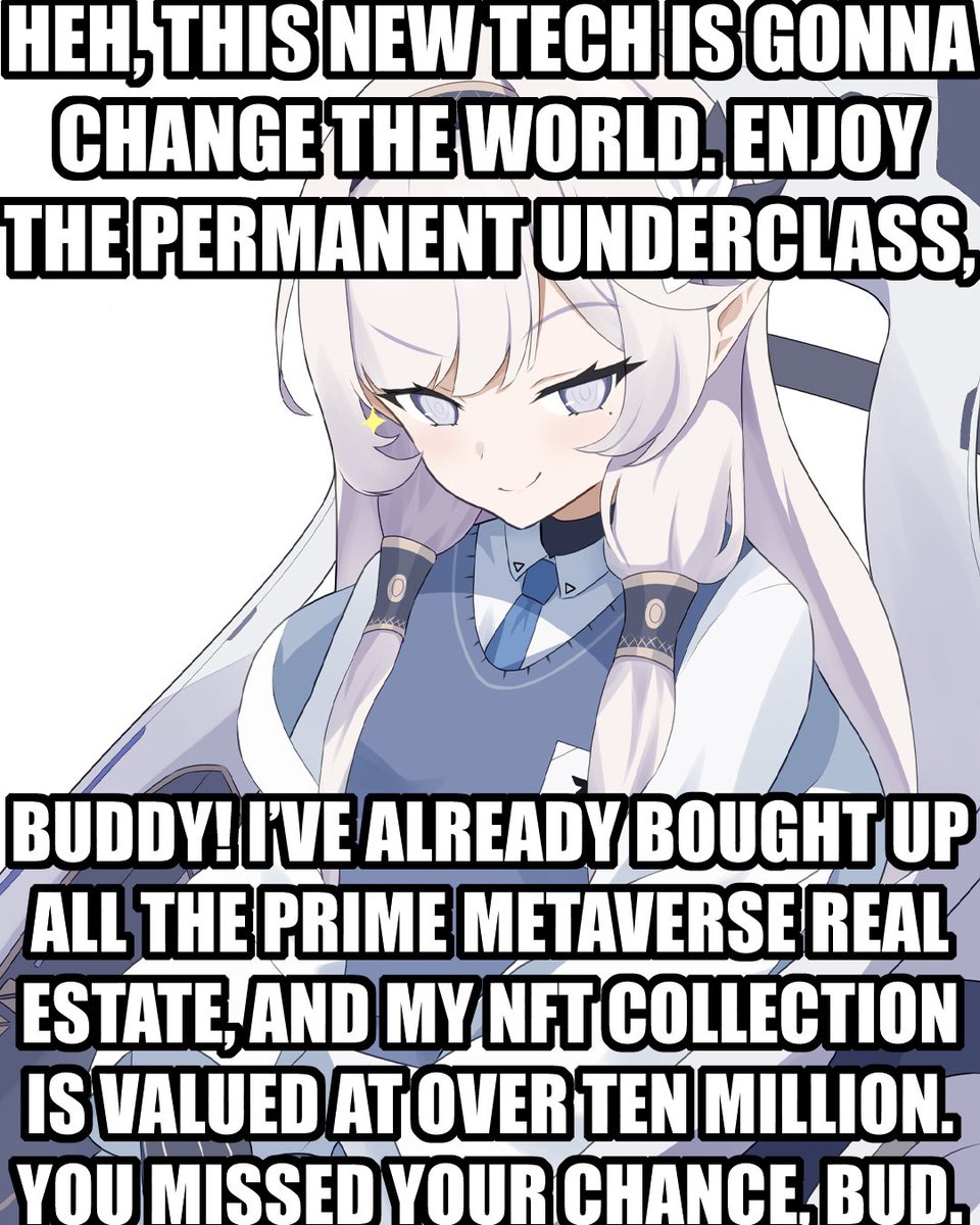 I write words on anime girl pictures tweet media