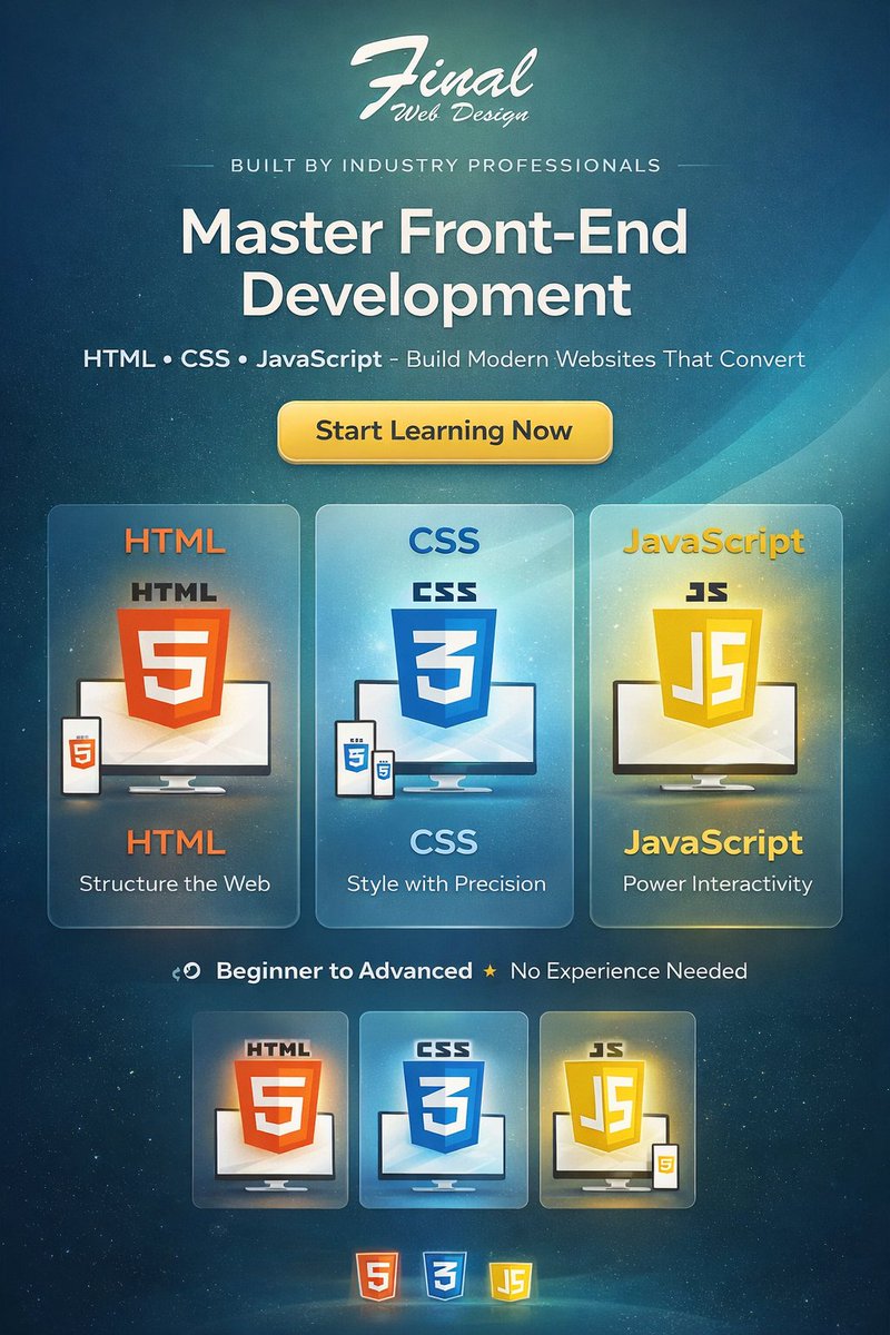 Final Web Design tweet media