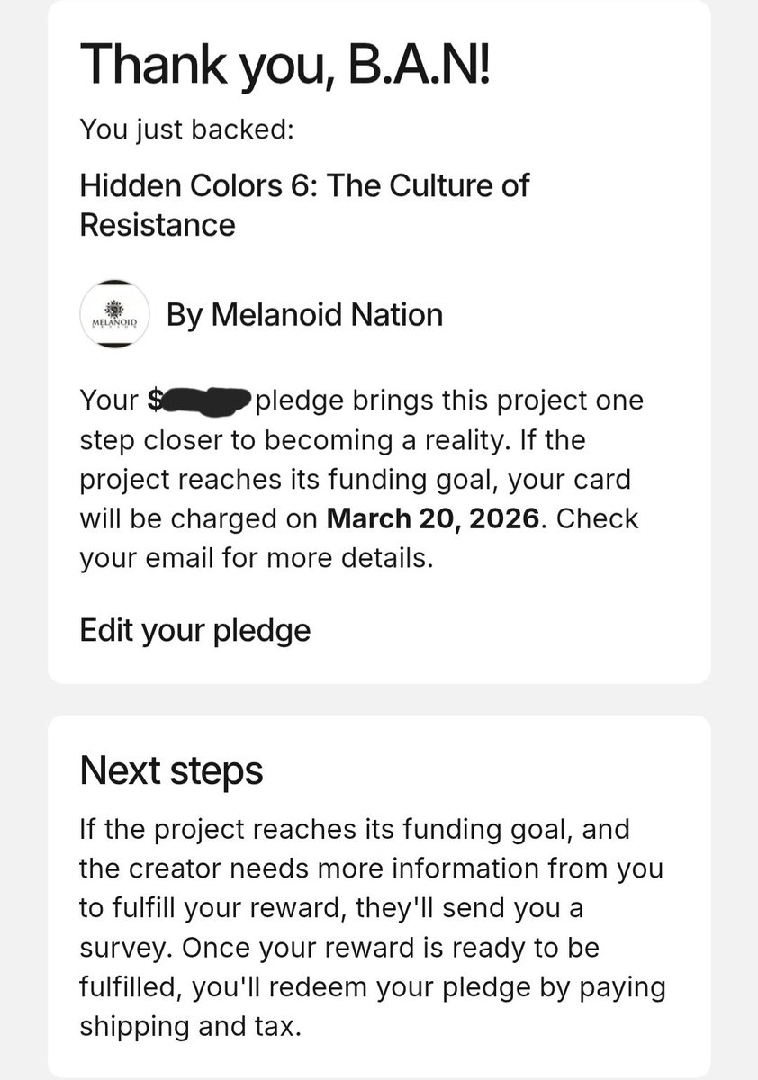BlackAlphaNetw1's tweet image. Certified Georgia in the HOUSE 💪🏿 

For Hidden Colors-6

Let's get it #FBA Family