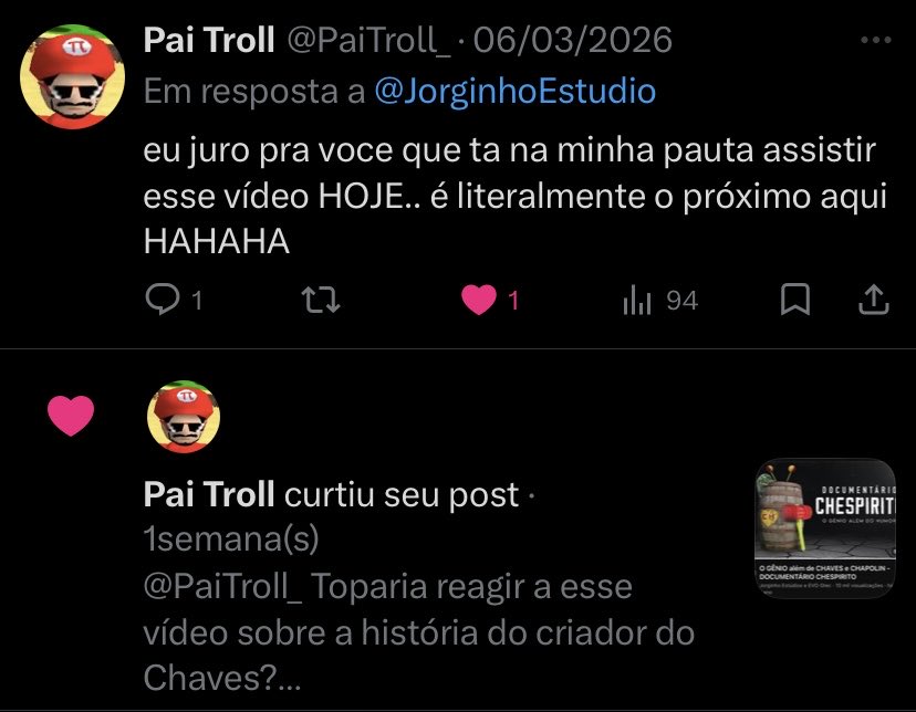 Jorginho Estúdios tweet media