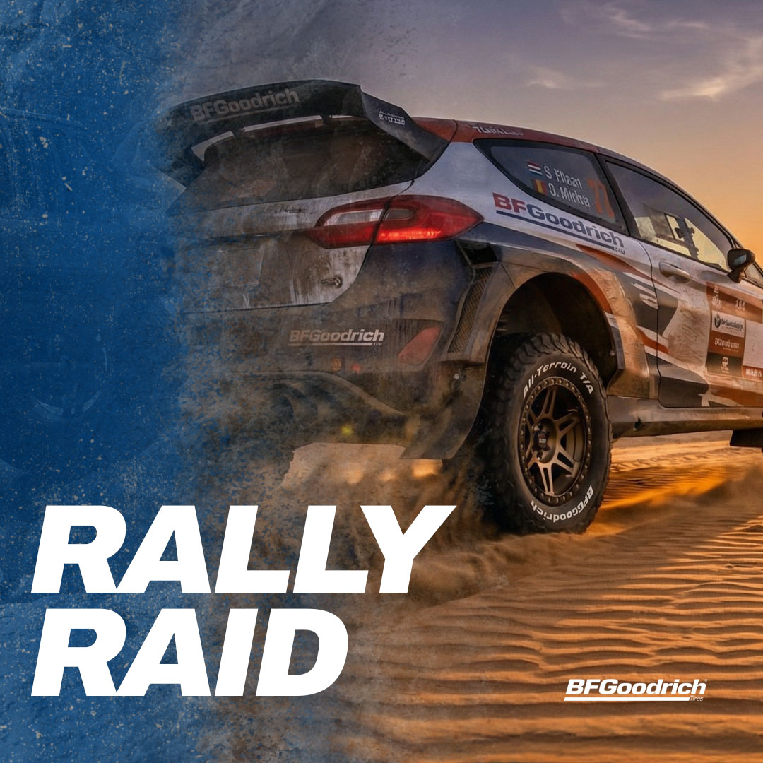 Si a tu espíritu aventurero le gusta competir, equipar tu vehículo con llantas BFGoodrich® es lo que necesitas para salir.

bit.ly/4qGtKlh

#BuiltOnBFG
#TerrainFamily