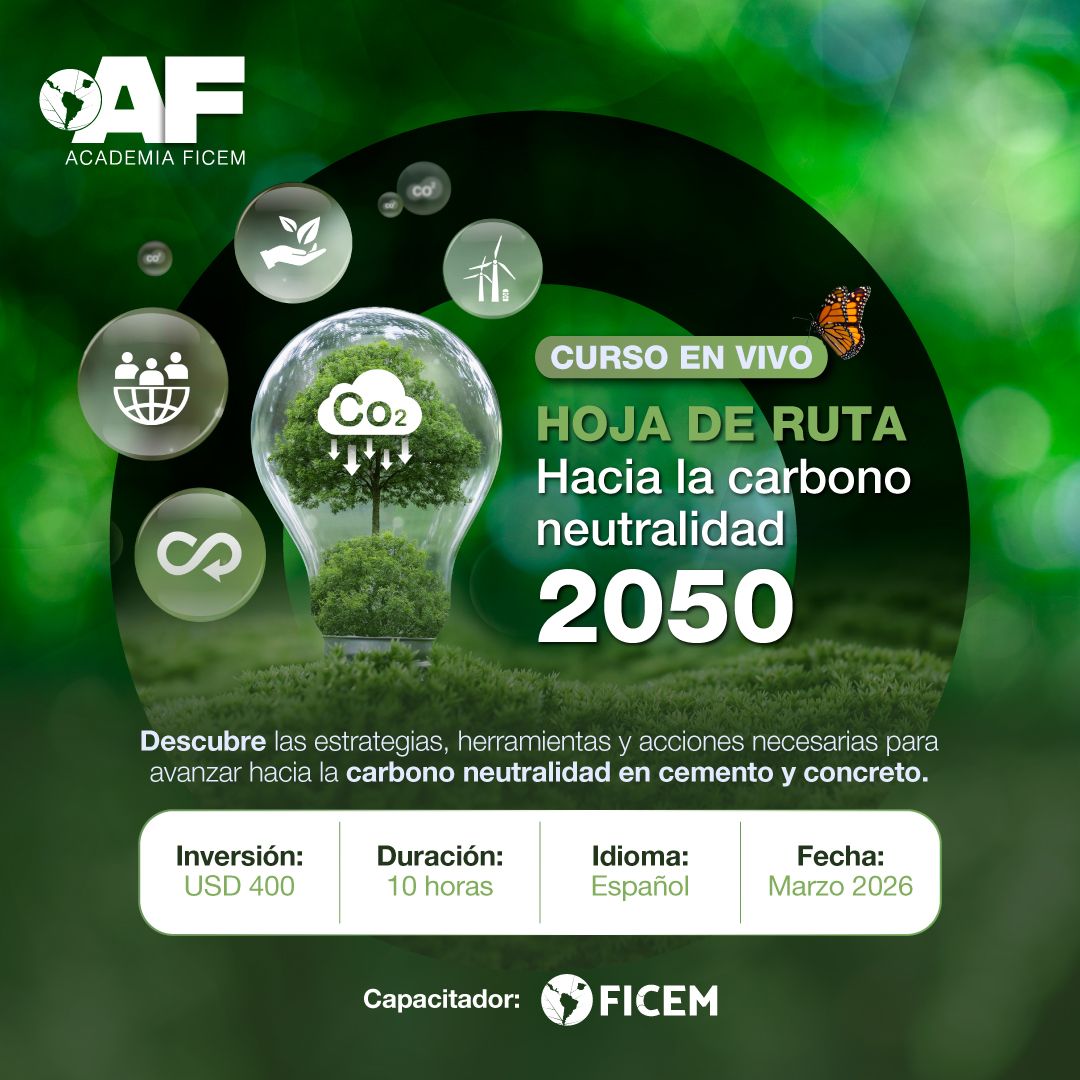 AcademiaFICEM's tweet photo. La sostenibilidad ya no es una opción, es una prioridad estratégica.
Lidera el cambio con conocimiento y herramientas reales para enfrentar los desafíos climáticos 🚀
 
 🎓Descubre el curso:
“Hoja de Ruta Carbono Neutralidad LAC FICEM 2050”
 
 💡Aprende a implementar estrategias clave hacia el Net Zero en la industria del cemento y concreto:
 
 ✔️ Hoja de ruta regional hacia la carbono neutralidad
 ✔️ Estrategias globales y tendencias climáticas
 ✔️ Tecnologías de reducción de emisiones
 ✔️ Herramientas prácticas como la Calculadora FICEM
 ✔️ Marcos regulatorios y toma de decisiones estratégicas
 
 👉Inscríbete y lidera el camino hacia el 2050: https://t.co/qWH7RDz1du
 
 🏗️ Diseñado para líderes, gerentes y tomadores de decisión del sector
 
 🌱Impulsa la transformación sostenible de tu organización
y sé parte de la solución al cambio climático
 
Si necesitas asesoría personalizada puedes escribirnos a nuestros principales canales de contacto: academia@ficem.org| +57 320 9411260
 
Visita https://t.co/CtCrYDWPgx
 
#FICEM #AcademiaFICEM #Cemento #Concreto #Capacitación #desarrolloprofesional