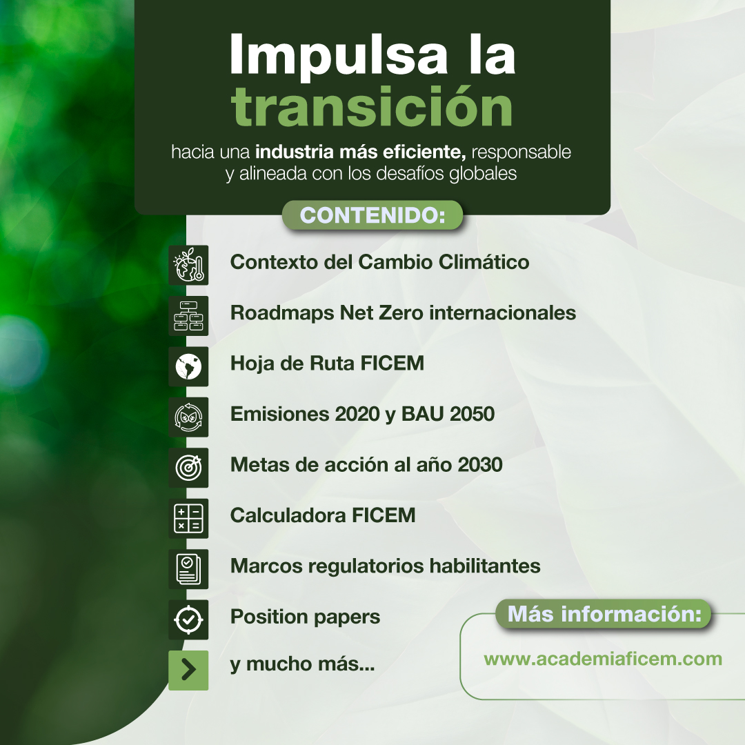 AcademiaFICEM's tweet photo. La sostenibilidad ya no es una opción, es una prioridad estratégica.
Lidera el cambio con conocimiento y herramientas reales para enfrentar los desafíos climáticos 🚀
 
 🎓Descubre el curso:
“Hoja de Ruta Carbono Neutralidad LAC FICEM 2050”
 
 💡Aprende a implementar estrategias clave hacia el Net Zero en la industria del cemento y concreto:
 
 ✔️ Hoja de ruta regional hacia la carbono neutralidad
 ✔️ Estrategias globales y tendencias climáticas
 ✔️ Tecnologías de reducción de emisiones
 ✔️ Herramientas prácticas como la Calculadora FICEM
 ✔️ Marcos regulatorios y toma de decisiones estratégicas
 
 👉Inscríbete y lidera el camino hacia el 2050: https://t.co/qWH7RDz1du
 
 🏗️ Diseñado para líderes, gerentes y tomadores de decisión del sector
 
 🌱Impulsa la transformación sostenible de tu organización
y sé parte de la solución al cambio climático
 
Si necesitas asesoría personalizada puedes escribirnos a nuestros principales canales de contacto: academia@ficem.org| +57 320 9411260
 
Visita https://t.co/CtCrYDWPgx
 
#FICEM #AcademiaFICEM #Cemento #Concreto #Capacitación #desarrolloprofesional