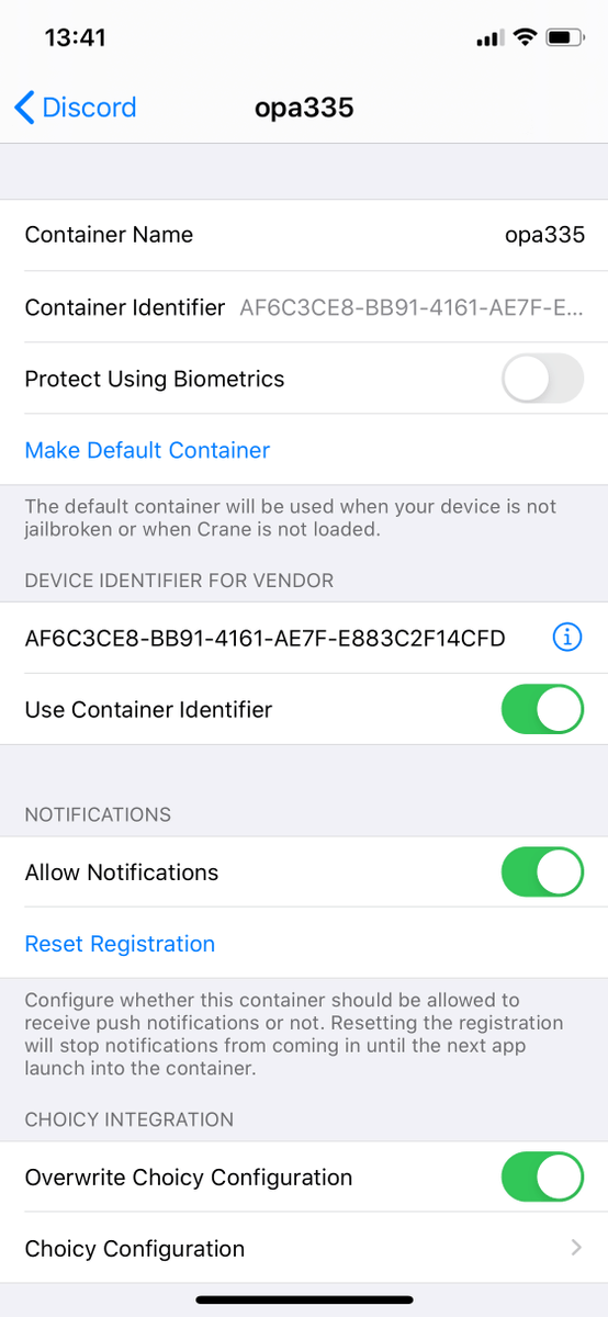 TweakUpdates's tweet image. Updated: Crane 1.3.17-2 [Tweaks]

Multiple containers for your applications!

Architecture: iOS Rootless
Repository: Havoc #jailbreak

ios-repo-updates.com/repository/hav…
