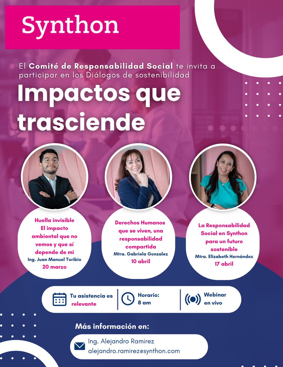 BNRconsultoria's tweet photo. Arrancamos nuestro Programa de Formación en Cultura ESR, Sesiones informativas rumbo a la postulación al Distintivo ESR con nuestro aliado @SynthonMexico.

#ESR #DistintivoESR #TeamBNR https://t.co/R8KX9EmlSQ
