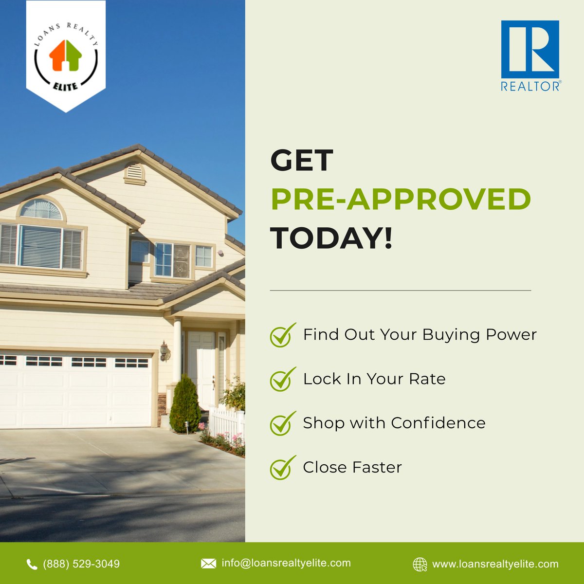 loans_elite's tweet image. Don’t wait—your dream home is out there!

👉 Start your pre-approval today! Contact US now to get started.

#preapproved #HomeBuyingJourney #FirstTimeHomeBuyer #loansrealtyelite