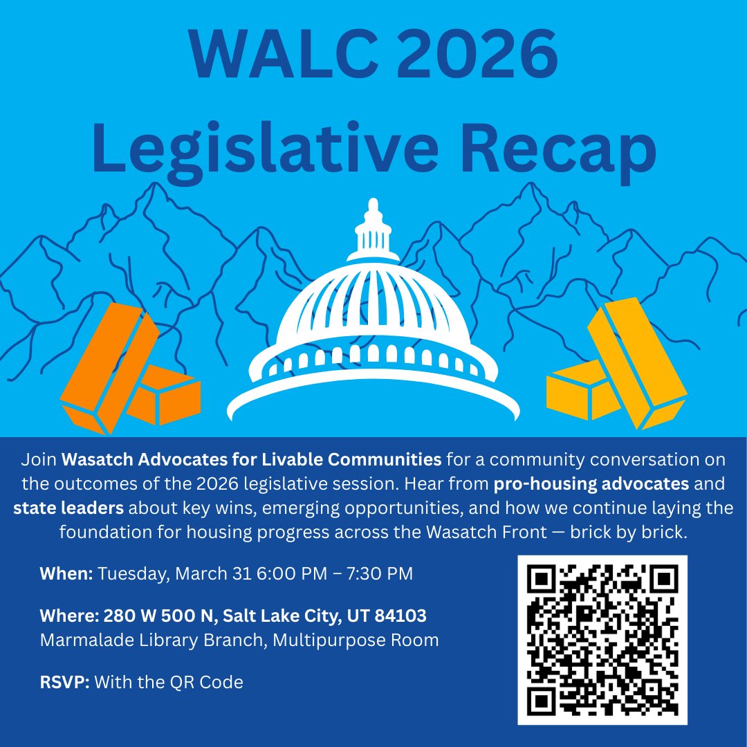 Wasatch Advocates for Livable Communities tweet media