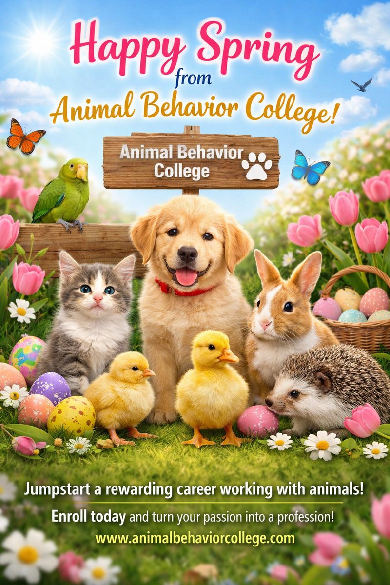 Animal Behavior College tweet media
