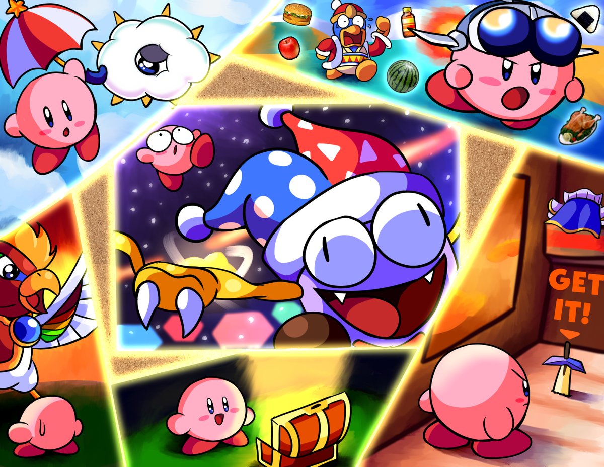 pykoma's tweet image. KIRBY SUPER STAR 30TH ANNIVERSARY #kirby #kirbysuperstar