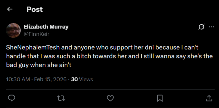 rasmeirku's tweet photo. There's a whole list of things she's done. I don't put people in my dni for no reason https://t.co/wFFaJD3IrW