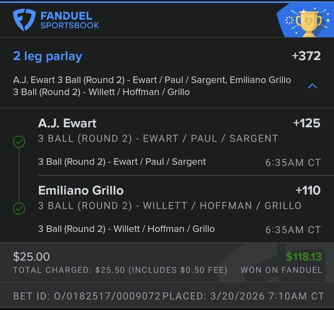 Tees Golf Picks tweet media