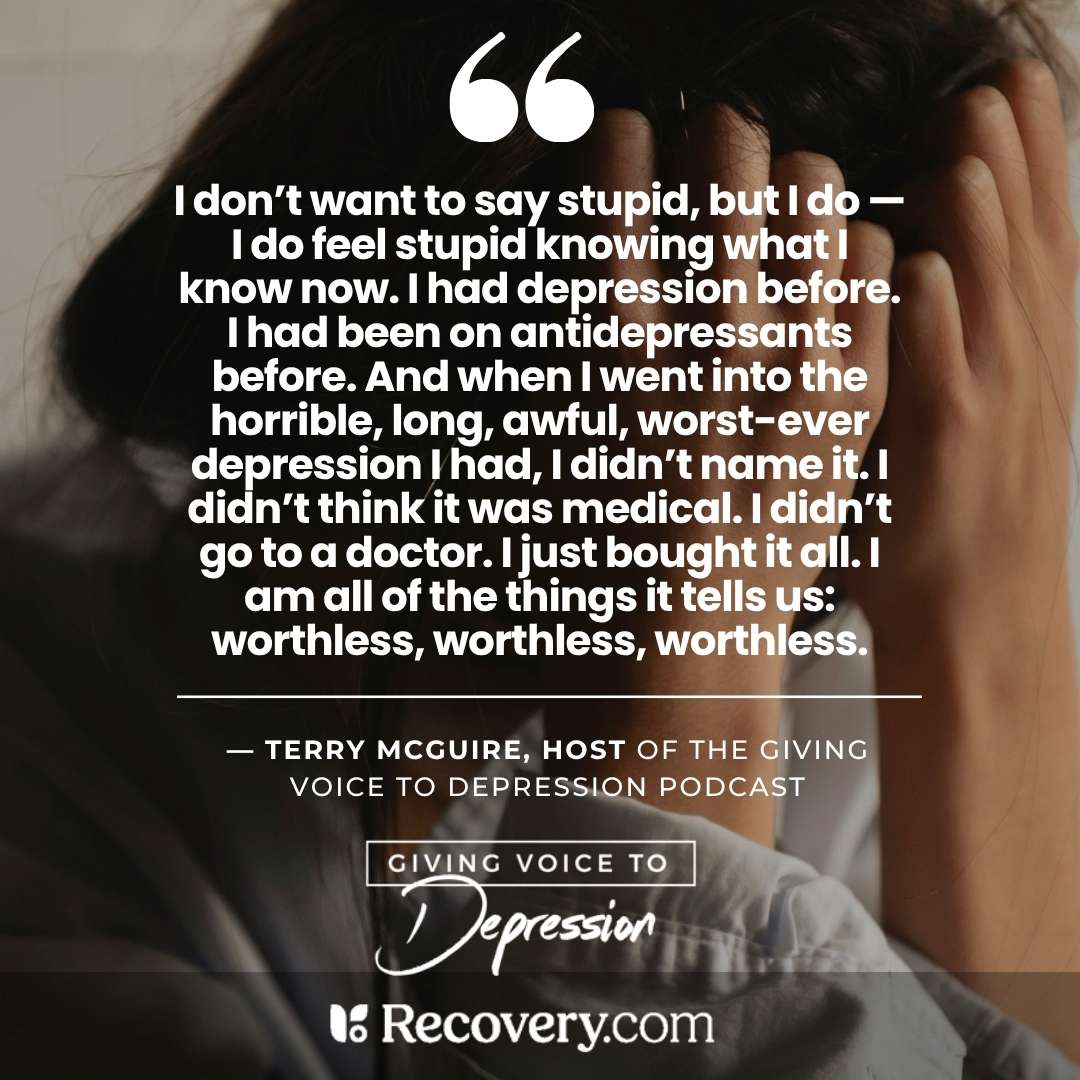 Giving Voice to Depression 🎙 Podcast tweet media