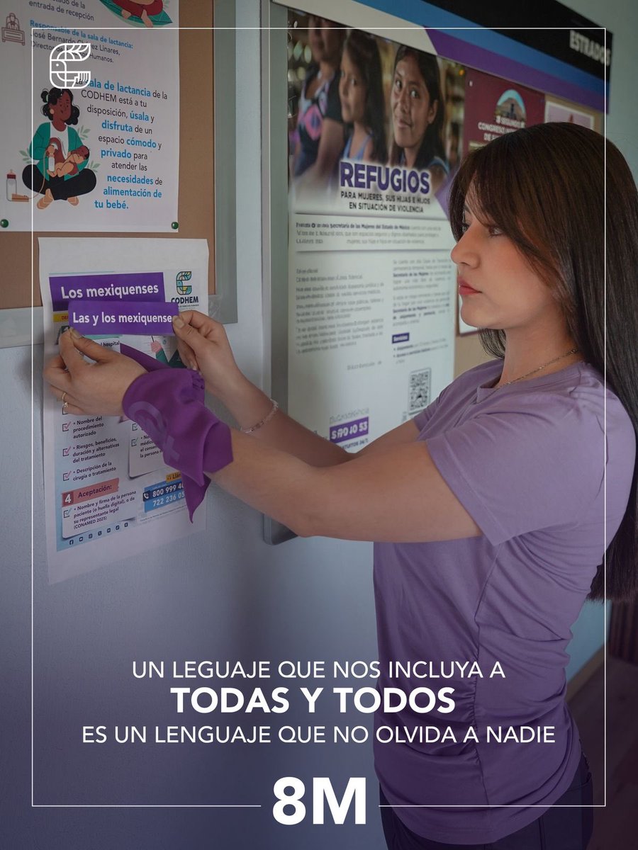 VDPombudsperson's tweet photo. La forma en que nos expresamos también define como nos relacionamos.

Promover un lenguaje incluyente es parte de fortalecer el respeto en nuestra convivencia diaria. 🙌🏻💜

#MásCercaDeTi #MujeresCODHEM https://t.co/RHli2zyoQ9