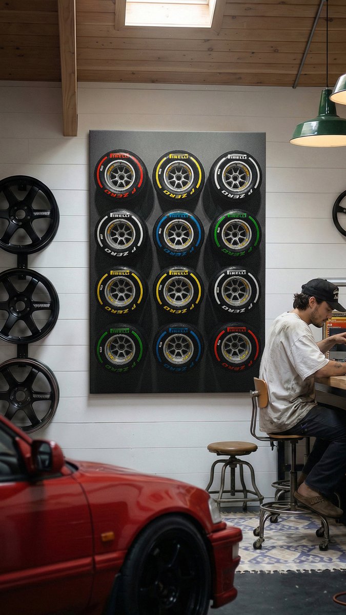 ikonick_xyz's tweet image. Strategy is Everything…🛞💨
‘Pirelli Wall’ now available @ the 🔗 in Bio!

#Pirelli #Tires #PirelliWall #CarArt #IKONICK